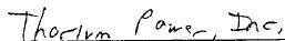 Thorium Power, INC